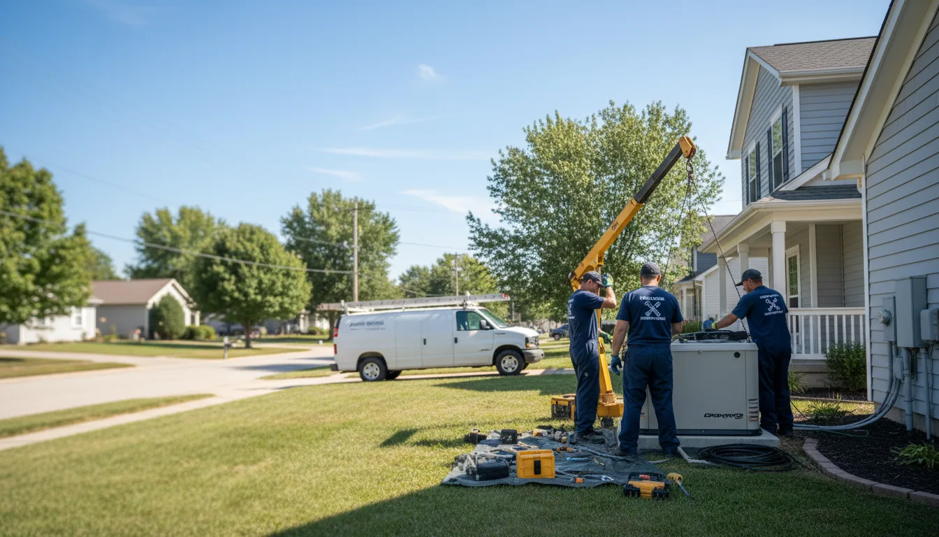 Generator Installation in Saint Peters, MO near me